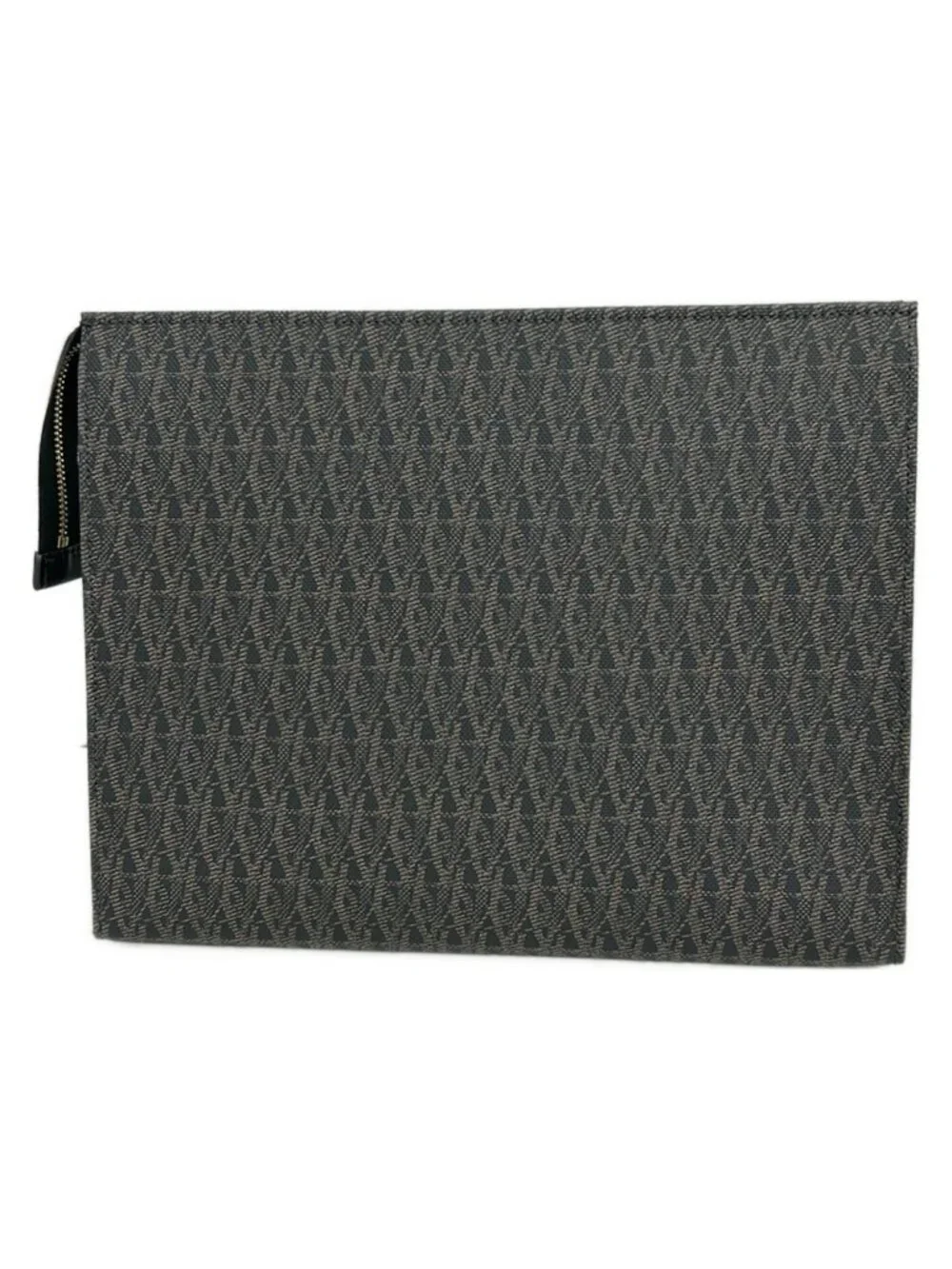 Saint Laurent Paris Clutch Classic Toile Monogram Dark Brown Black - Picture 3 of 9